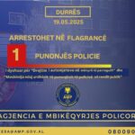 Durrës – AMP arreston në flagrancë një punonjës policie